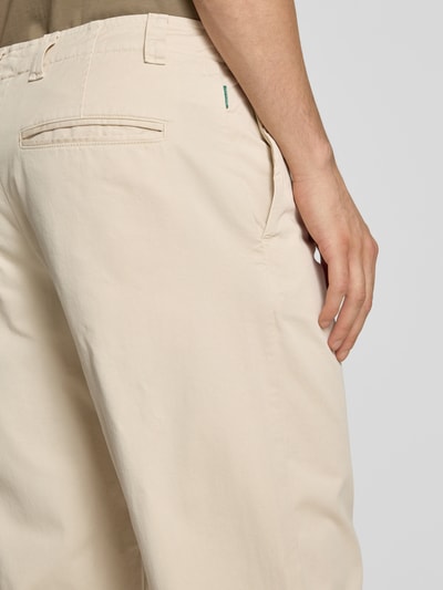 ANNARR Straight leg chino met riemlussen, model 'STORM' Beige - 3