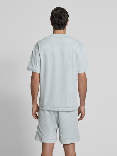 BOSS Orange T-Shirt mit Lochstickerei Lind 5