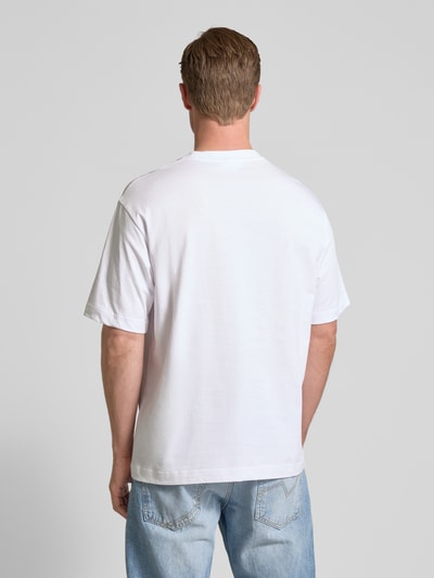 Lacoste T-Shirt mit Label-Detail Weiss 5