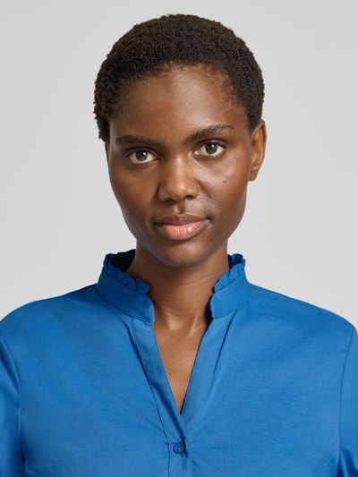 More & More Overhemdblouse met knoopsluiting Oceaanblauw - 3