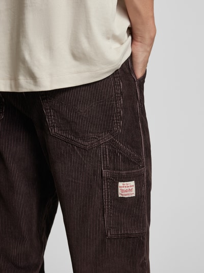 Levi's® Stoffen broek met steekzakken Donkerbruin - 3