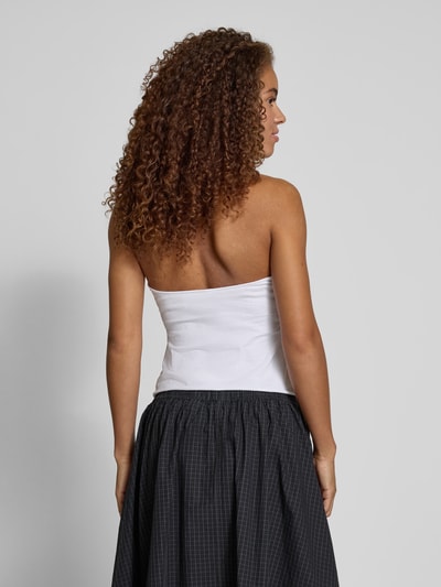 WEEKDAY Tanktop met halter, model 'Vera' Wit - 5