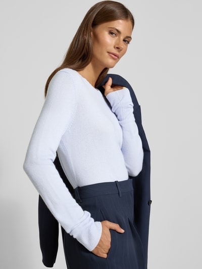 Christian Berg Woman Strickpullover aus reinem Kaschmir Hellblau 3