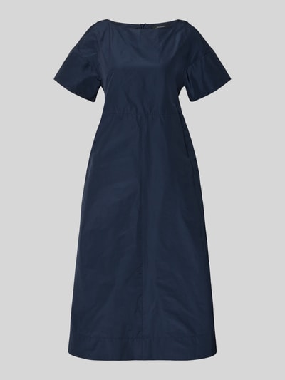 Weekend Max Mara Fließendes Freizeitkleid mit Baumwoll-Anteil Modell 'PIOPPO' Dunkelblau 2