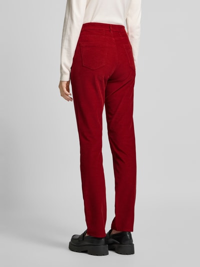 Brax Regular fit chino met steekzakken opzij Rood - 5