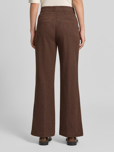Christian Berg Woman Boocut Fit Stoffhose mit Viskose-Anteil Dunkelbraun 5