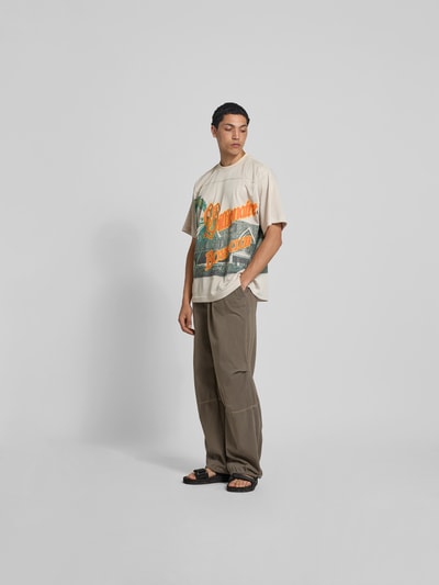 Billionaire Boys Club T-Shirt mit Label-Print Stein 1