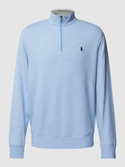 Polo Ralph Lauren Sweatshirt met opstaande kraag en ritssluiting Lichtblauw - 2