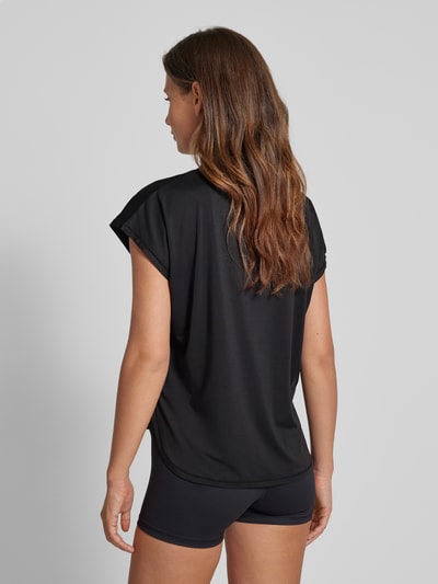 Stronger T-Shirt mit Label-Print Black 5