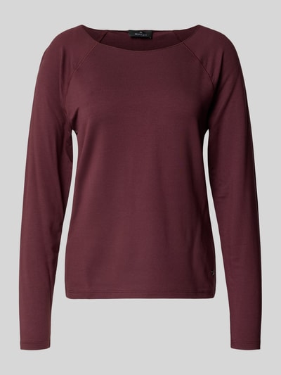 monari Longsleeve met ronde hals Bordeaux - 2