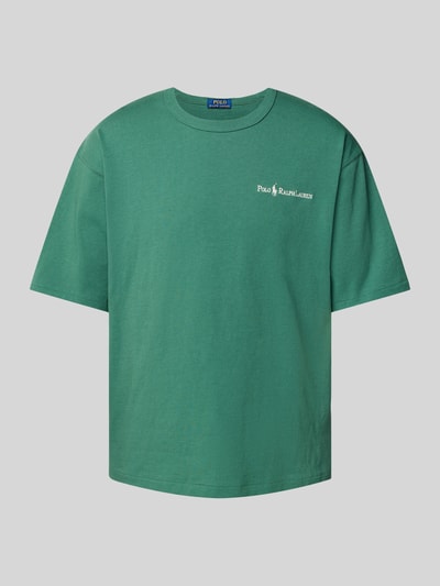 Polo Ralph Lauren Loose Fit T-Shirt aus reiner Baumwolle Gruen 2