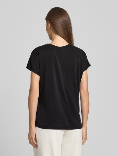 Jake*s Collection Regular Fit T-Shirt mit Rundhalsausschnitt Black 5