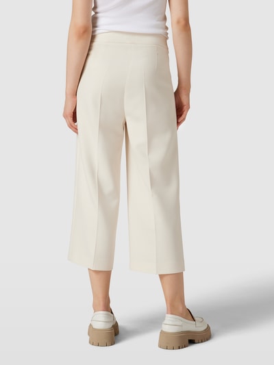 JOOP! Stoffen broek met labeldetail in metallic Offwhite - 5