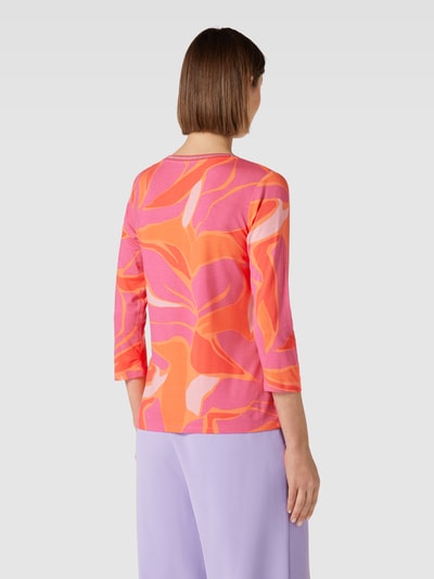 Betty Barclay Shirt met lange mouwen met all-over motief Felroze - 5