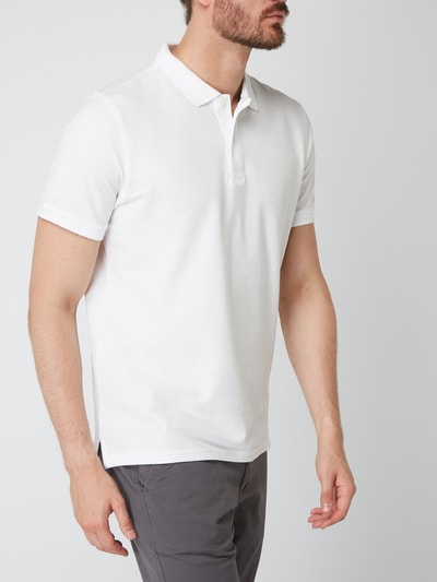 Montego Poloshirt aus Bio-Baumwolle Weiss 3