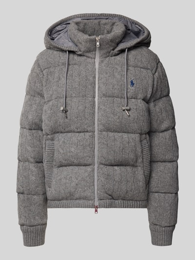 Polo Ralph Lauren Steppjacke aus Woll-Kaschmir-Mix Mittelgrau 2