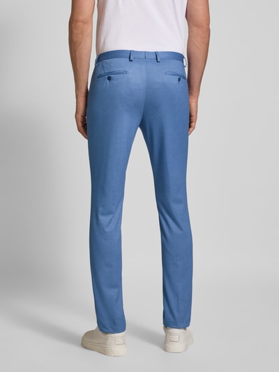 DIGEL Spodnie do garnituru z kieszeniami z tyłu model ‘Ano’ Jasnoniebieski 5