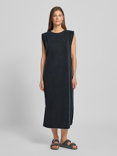 Jake*s Collection Midikleid mit Kappärmeln Black 4