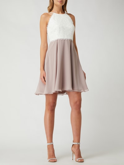 Jake*s Cocktail Cocktailkleid aus Spitze und Chiffon  Mauve 1