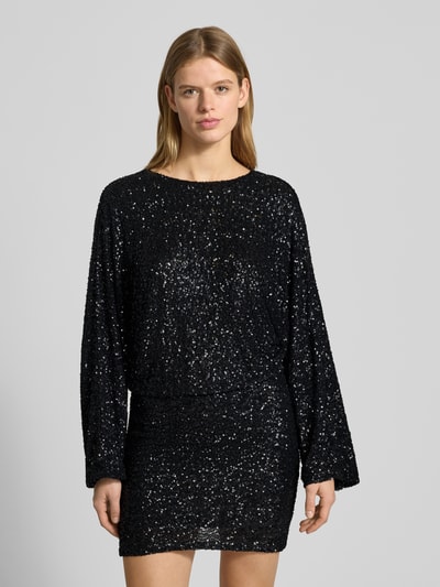 Gina Tricot Minikleid mit Rundhalsausschnitt Black 4