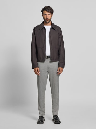 BOSS Regular Fit Chino aus mit Viskose-Anteil Modell 'KANE1' Hellgrau 1