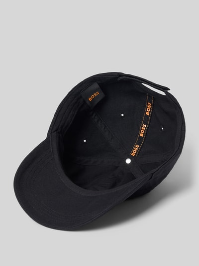 BOSS Baseballpet van puur katoen model 'DERREL' Zwart - 2