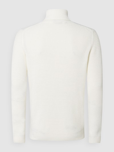 MAERZ Muenchen Rollkragenpullover aus Merinowolle  Offwhite 4