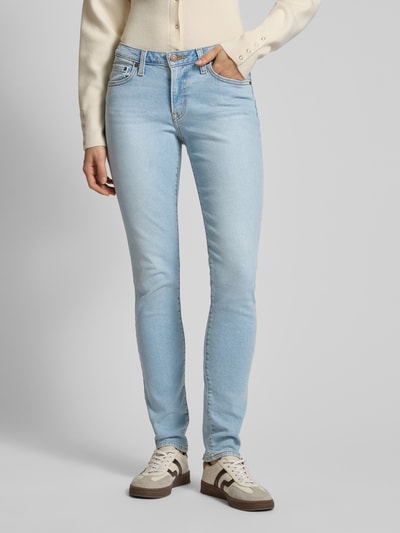 Levi's® Skinny fit jeans in 5-pocketmodel Lichtblauw - 4