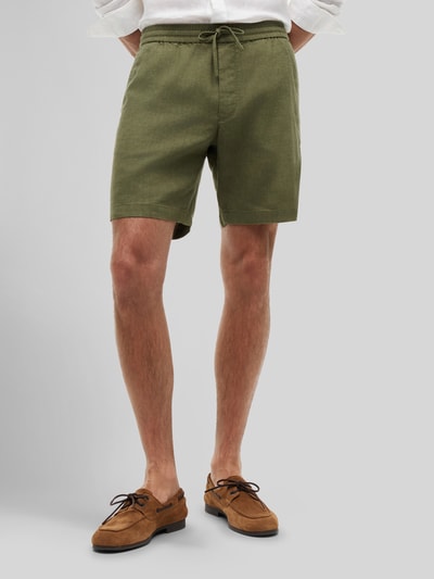 Tommy Hilfiger Regular Fit Chinoshorts Modell 'DOVER' Lind 4
