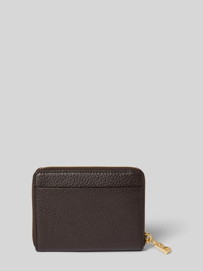 BOGNER Portemonnee met labeldetail, model 'wallis' Donkerbruin - 2
