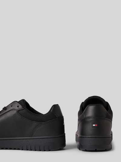 Tommy Hilfiger Sneaker aus Leder-Mix Modell 'BASKET CORE LITE' Black 2