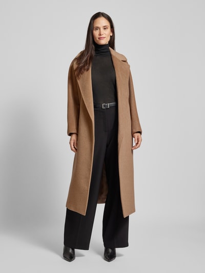 Weekend Max Mara Lange jas met tailleriem, model 'TEMPARA' Camel - 1