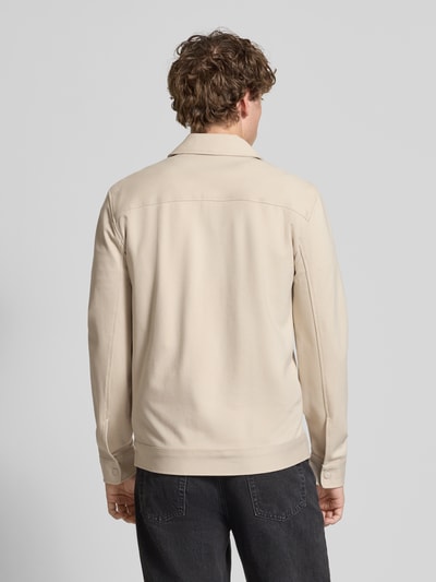 Only & Sons Kurtka koszulowa o kroju regular fit z mieszanki wiskozy model ‘JAKES’ Beżowy 5