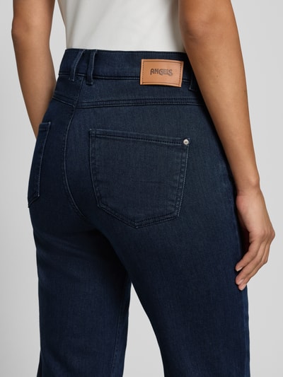 Angels Straight fit jeans in 5-pocketmodel, model 'Lara' Blauw - 3