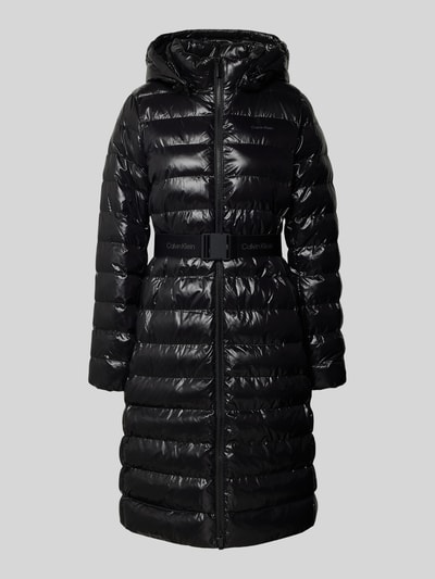 Calvin Klein Womenswear Steppmantel mit Kapuze Black 2
