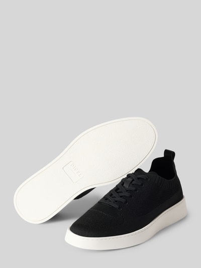 DIGEL Sneakersy z lekko profilowaną podeszwą model 'Slight' Czarny 4