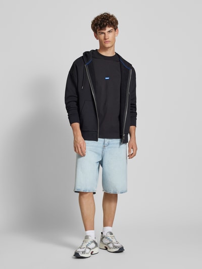 Hugo Blue Korte jeans met steekzakken, model 'MASON' Lichtblauw - 1