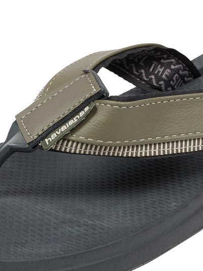 Havaianas Teenslippers met breed riempje  Middengrijs - 2