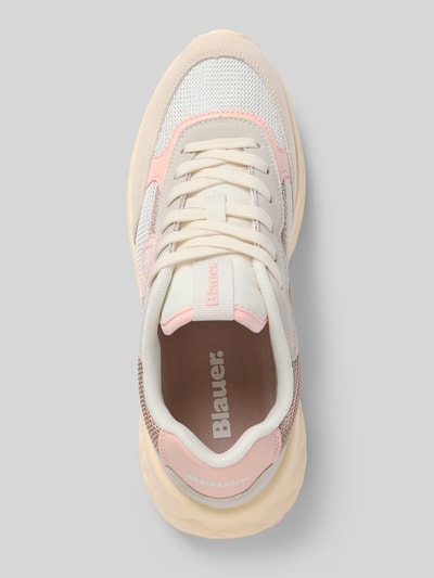 Blauer USA Sneakers met labeldetail Offwhite - 3