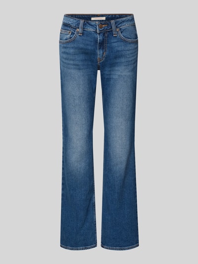 Levi's® Bootcut Jeans aus Baumwoll-Mix Modell 'SUPERLOW' Blau 2