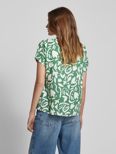 JAKE*S STUDIO WOMAN Bluzka koszulowa z wzorem na całej powierzchni Trawiasty zielony 5