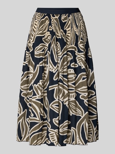 OPUS Midirock mit elastischem Bund Modell 'Ribane' Petrol 2