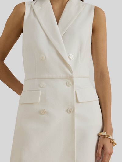 Lauren Ralph Lauren Nauwsluitende jumpsuit van katoenmix Wit - 3