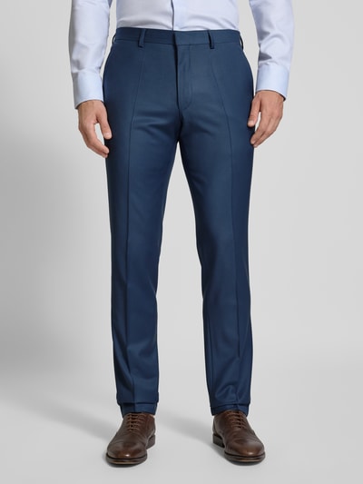 Roy Robson Slim fit pak van een mix van scheerwol en elastaan Koningsblauw - 6