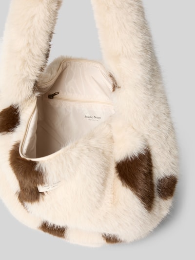 STUDIO NOOS Crossbody Bag mit Kunstfellbesatz Offwhite 5
