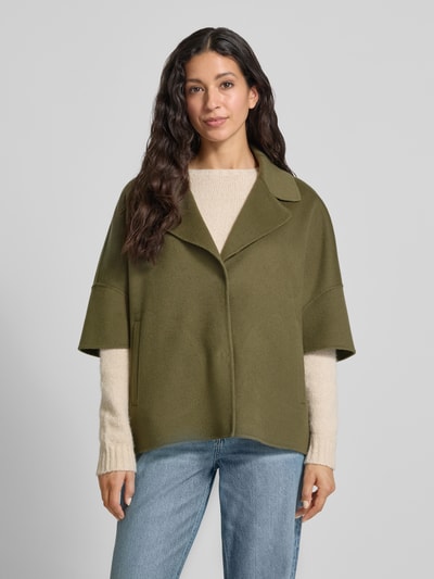 Luisa Cerano Jacke mit Reverskragen Khaki 4