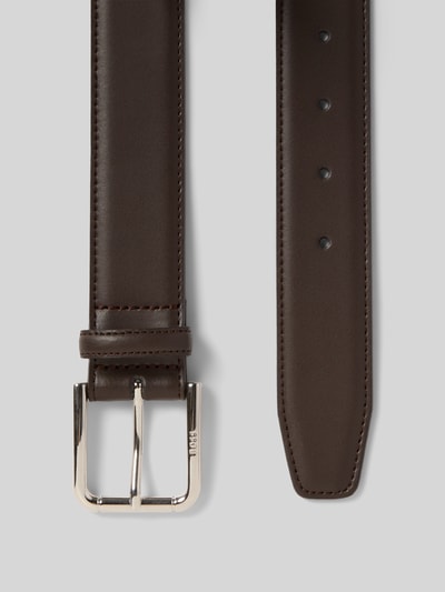 BOSS Pasek z czystej skóry bydlęcej model ‘NAVYA’ Ciemnobrązowy 3