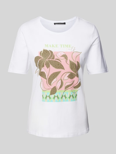 Betty Barclay T-Shirt mit Motiv-Print Weiss 2