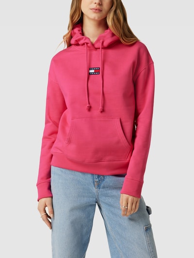 Tommy Jeans Hoodie mit Label-Patch Pink 4