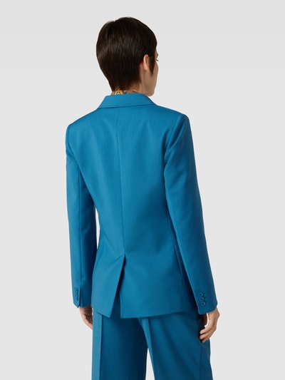 Weekend Max Mara Blazer van scheerwol met reverskraag, model 'NERVOSO' Petrol - 5